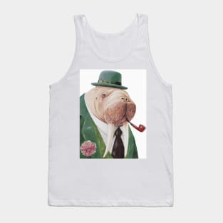 Walrus Green Tank Top